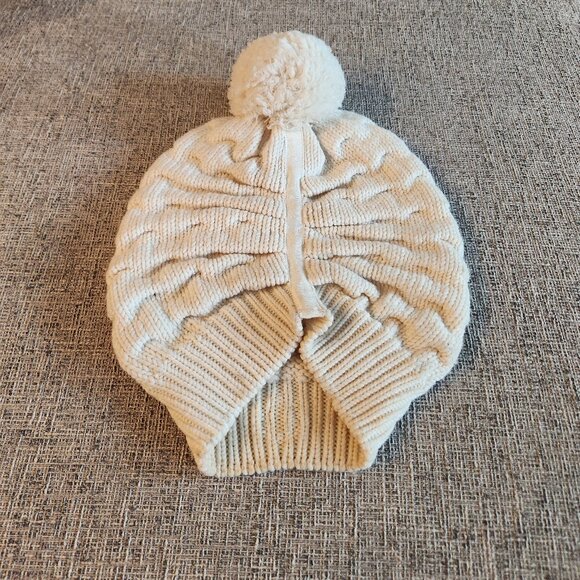 Moncler Berretto 100% Virgin Wool Knit Beanie w/ PomPom - Picture 9 of 14